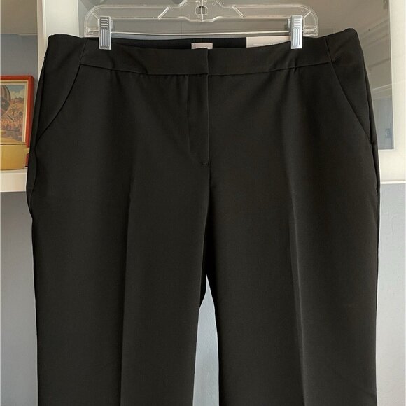 Chico’s So Slimming Trousers Pants Black Bootcut Size 3P - Picture 2 of 4